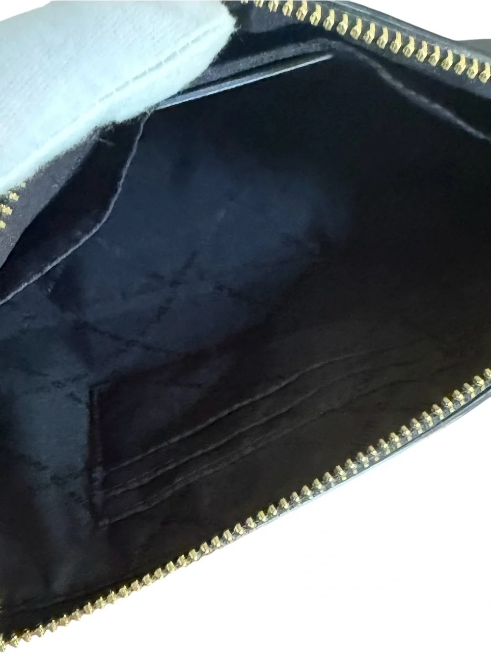 Michael Kors Black Saffiano Leather Convertible Crossbody with Gold Chain